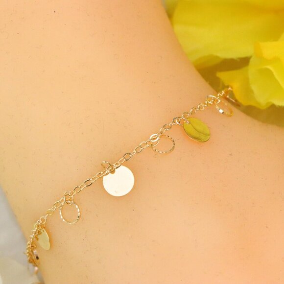 "Minimalist Anklet, Sleek & Modern Design, Women’s Fashion, YC110224-A - Picture 1 of 10